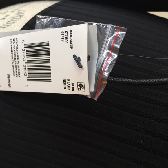 Buffalo Bodysuit bejeweled size M in black NEW - Picture 5 of 5